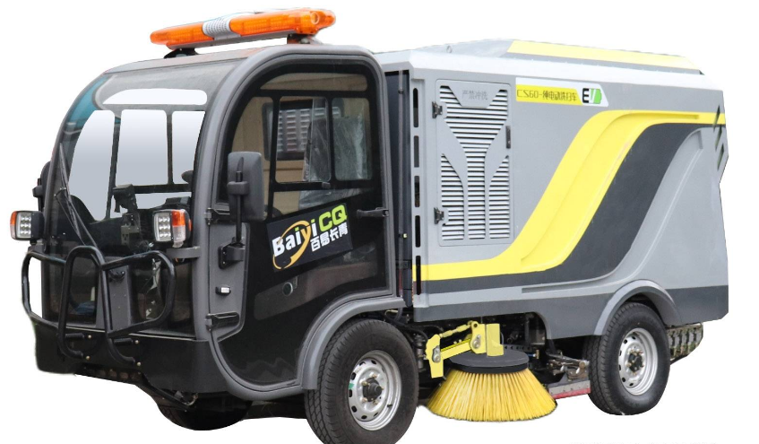 百易長青純電動道路洗掃車BY-CS60產(chǎn)品性能及配置