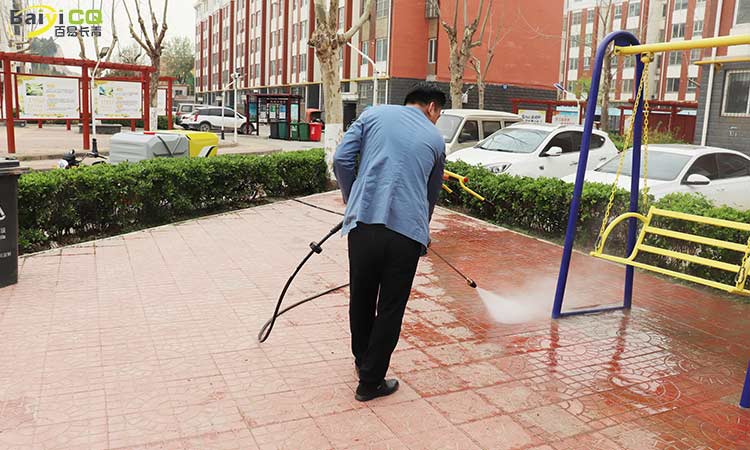 電動(dòng)三輪高壓清洗車