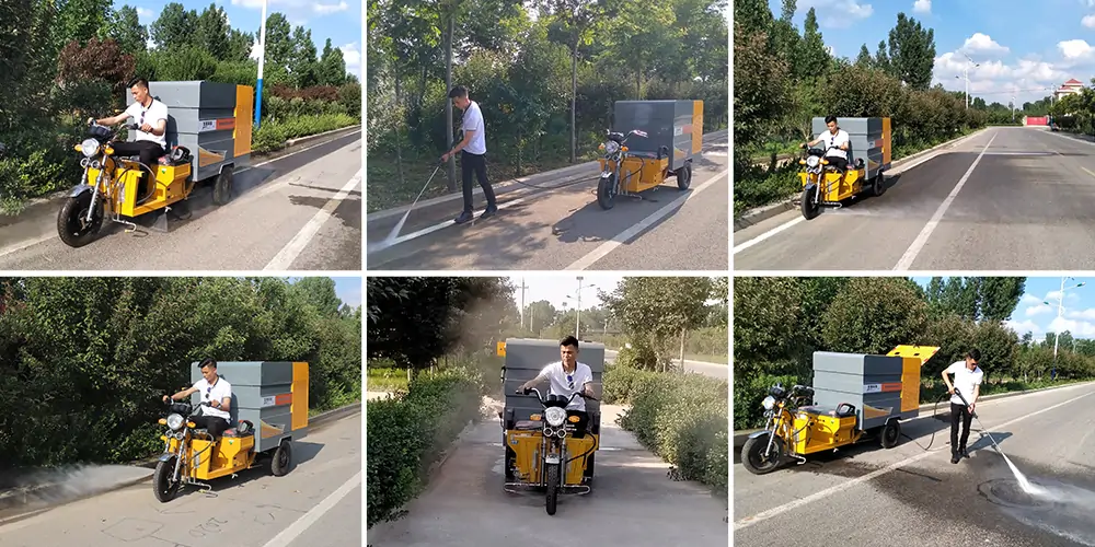 三輪高壓清洗車(chē)