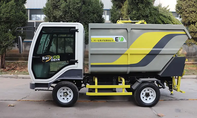 物業(yè)小區(qū)垃圾該如何處理？怎樣的垃圾清運(yùn)車才適合物業(yè)小區(qū)使用？