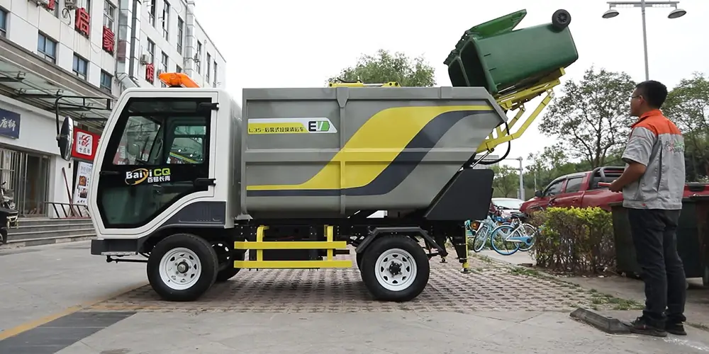 物業(yè)用垃圾車，物業(yè)垃圾車，后裝式垃圾清運車，垃圾清運車
