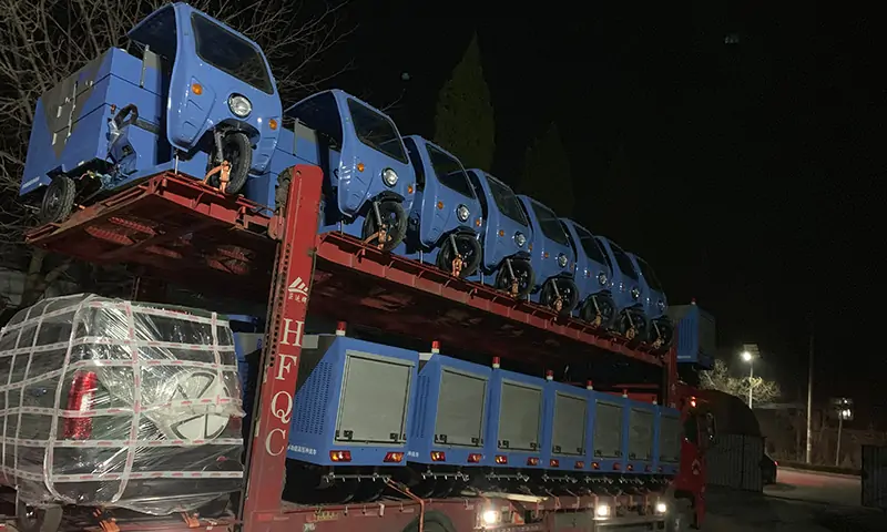 小型高壓清洗車發(fā)貨實拍！助力北京環(huán)衛(wèi)，共建美好生活環(huán)境！