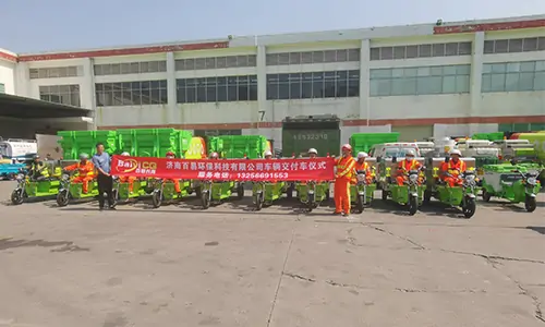 交付現(xiàn)場！現(xiàn)場培訓(xùn)環(huán)衛(wèi)工人！手把手教會！