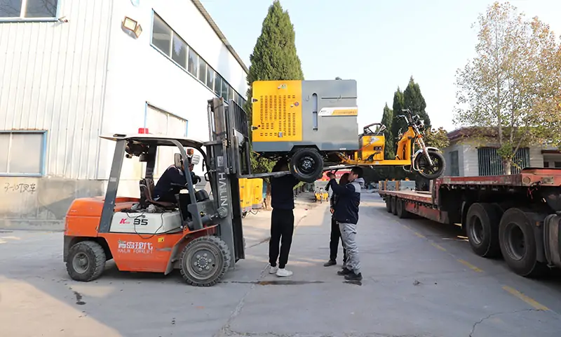 高溫高壓清洗車：冬季熱水沖洗，道路清洗的神奇利器