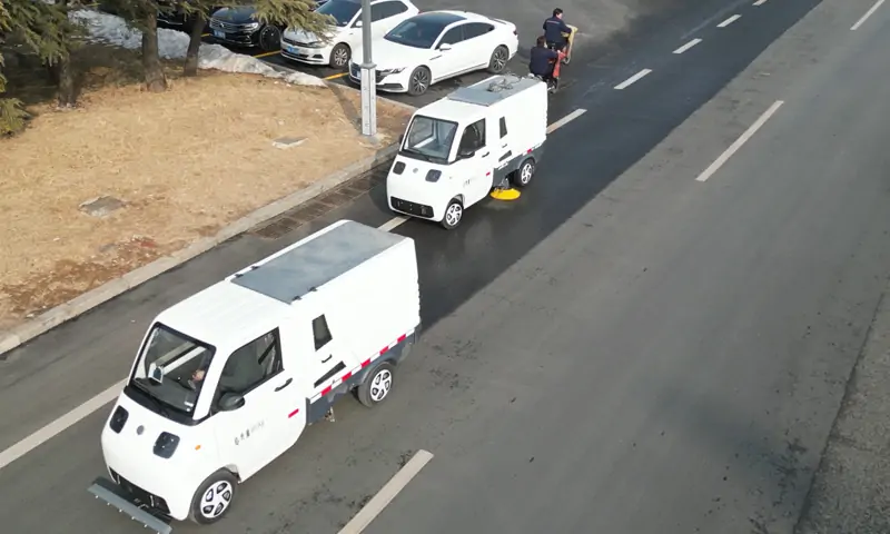 純電動高壓清洗車：高效多能，環(huán)衛(wèi)清潔新選擇