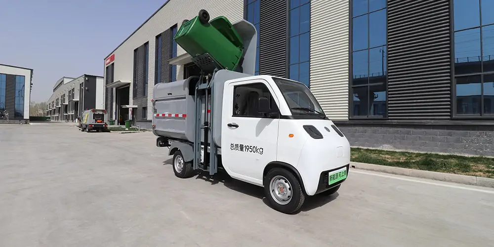 新能源側(cè)裝垃圾車，垃圾車，純電動(dòng)垃圾車，垃圾清運(yùn)車