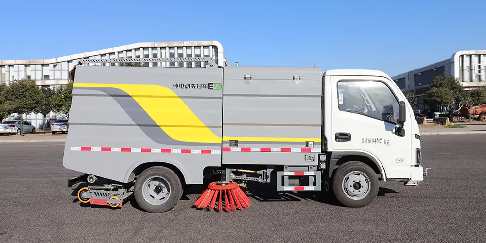 新能源洗掃車，洗掃車，小型洗掃車，純電動洗掃車