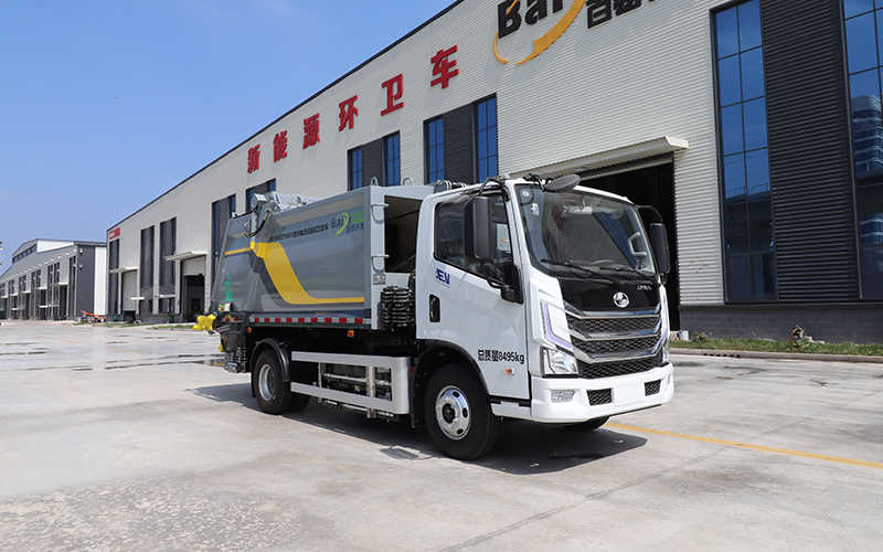 新能源壓縮式垃圾車(chē)BY-YS8000