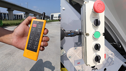 新能源自裝卸式垃圾車(chē)BY-LH4500操作環(huán)境