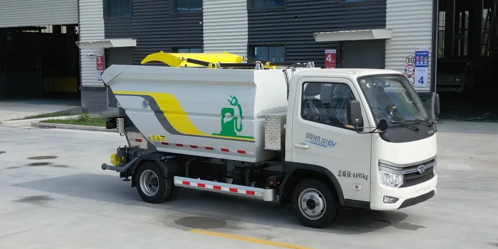 新能源后裝式垃圾車，純電動(dòng)垃圾車，電動(dòng)垃圾車，小型垃圾車